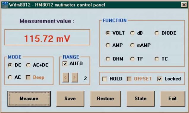 Rohde & Schwarz HM8012 4¾-Digit Programmable Multimeter