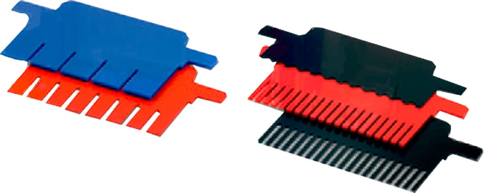 Labnet International E1110-10MC-1 10 Well MC Comb, For Use With 10cm Gel System, 1mm Thick