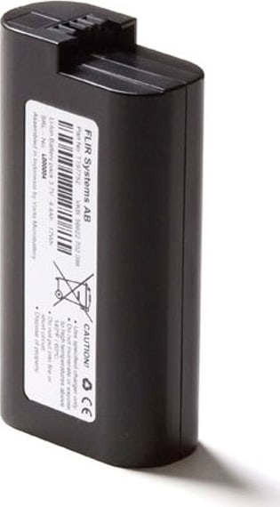 FLIR T198487 Batteries and Chargers - Type (Batteries): Lithium-Ion, Rechargable: Yes, Style (Batteries): Other
