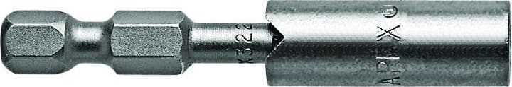 Apex Bits-Torque M-322X - Power Bit, Slotted, 4F-5R, 1/4' Hex Drive, 3-3/4' OAL, Cooper