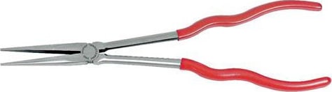 Proto J240G - Pliers, Needle Nose, Serrated Jaw, 11-5/8' OAL, Plain Grip Handle, Steel