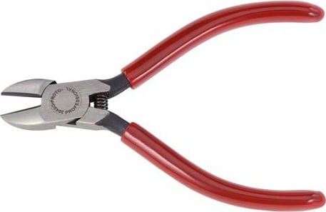 Proto J285BSG - Pliers, Diagonal Cutting, 4-5/8' L, Midget, Coil Springs, Red