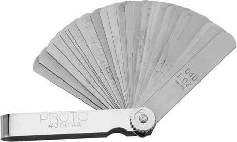Proto J000AA - Proto Feeler Gauge 25 Pc. Set
