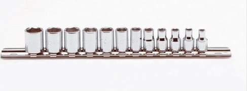 Proto J47200 - 1/4d 12pc 6pt Socket Set Metric J47200 Proto