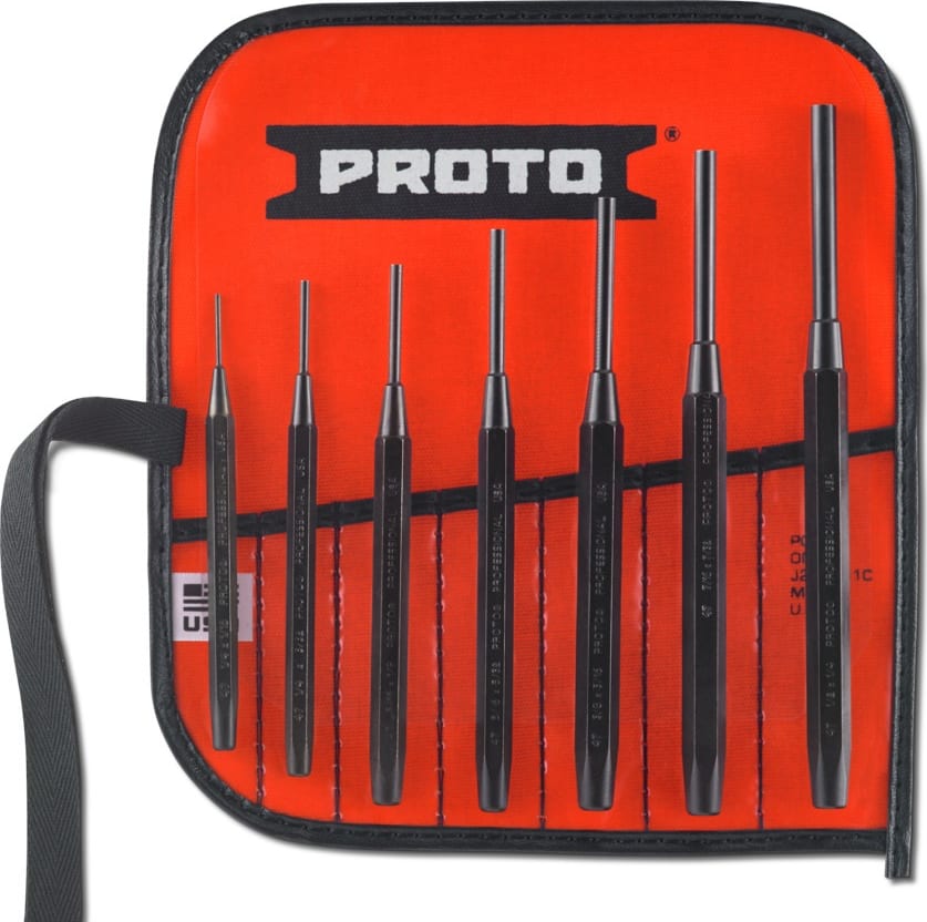 Proto J47A - 7pc Pin Punch Set Proto