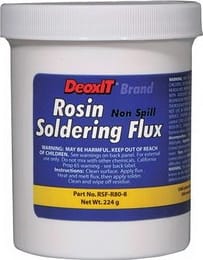 CAIG RSF-R80-8 - DeoxIT Soldering Flux, Rosin Core, Mildly-activated, 226 g Syringe