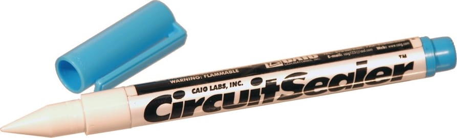 CAIG CS100P - Circuit Sealer Conformal Coating Pen, 100% Solution, Acrylic-Based, 6 grams