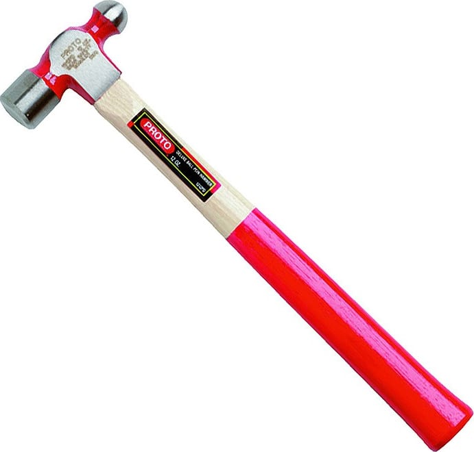 Proto J1324PD - Ball Peen Hammer, 24 Oz, Wood Handle