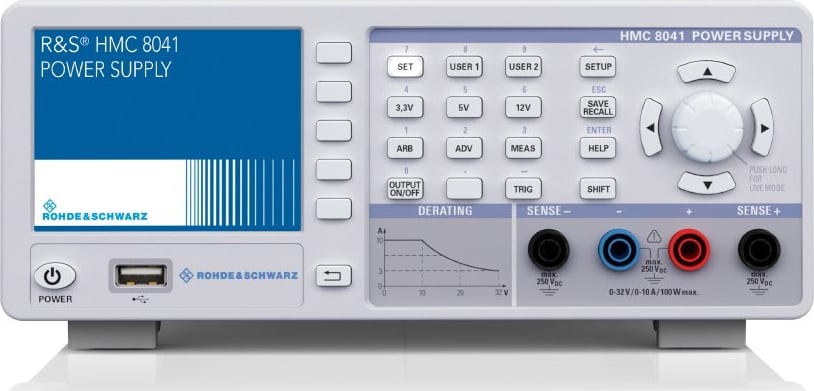 Rohde & Schwarz HMC8041 Power Supply, 1 Channel, 100 W (10A (max))