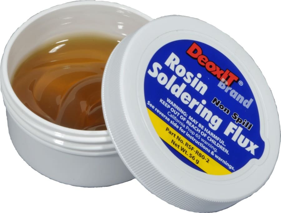 CAIG RSF-R80-2 - DeoxIT Soldering Flux, Rosin Core, Mildly-activated, 56 g Jar