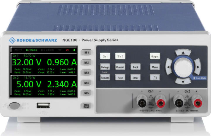 Rohde & Schwarz NGE102 2-Channel Power Supply