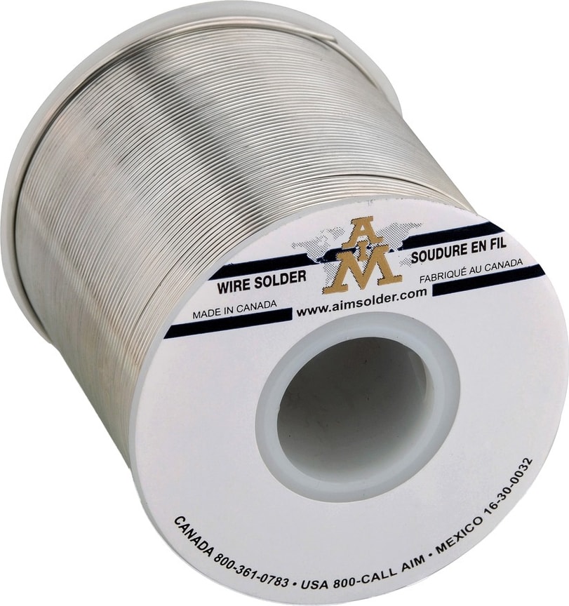 AIM Solder SN100C-125SOLID - Solder Wire, Solid Core