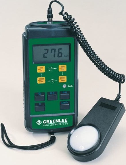 Greenlee 93-172 Digital Light Meter