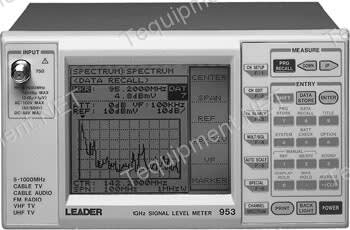 Leader 953 Cable Spectrum Meter