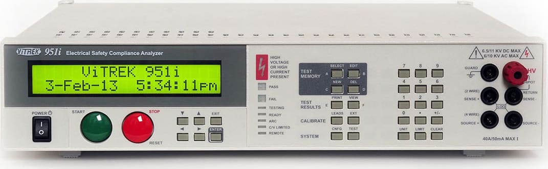 Vitrek 959i - 40A Ground Bond/LR Safety Compliance Analyzer