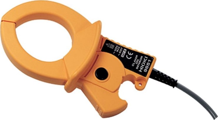 Hioki 9651 Clamp On Sensor 500 Amps 8205/8206, Jaw Diameter 1.81 in, 1kHz