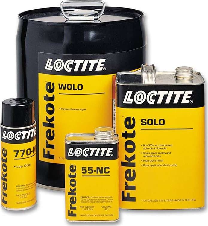 Loctite 967328 - Mold Release Agent, Solvent Based, Clear, 1 Gallon Can, WOLO-HS Series