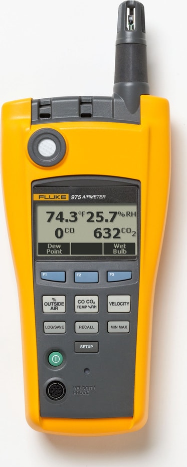 Fluke 975 Air Meter - Factory Reconditioned with Full Factory Warranty