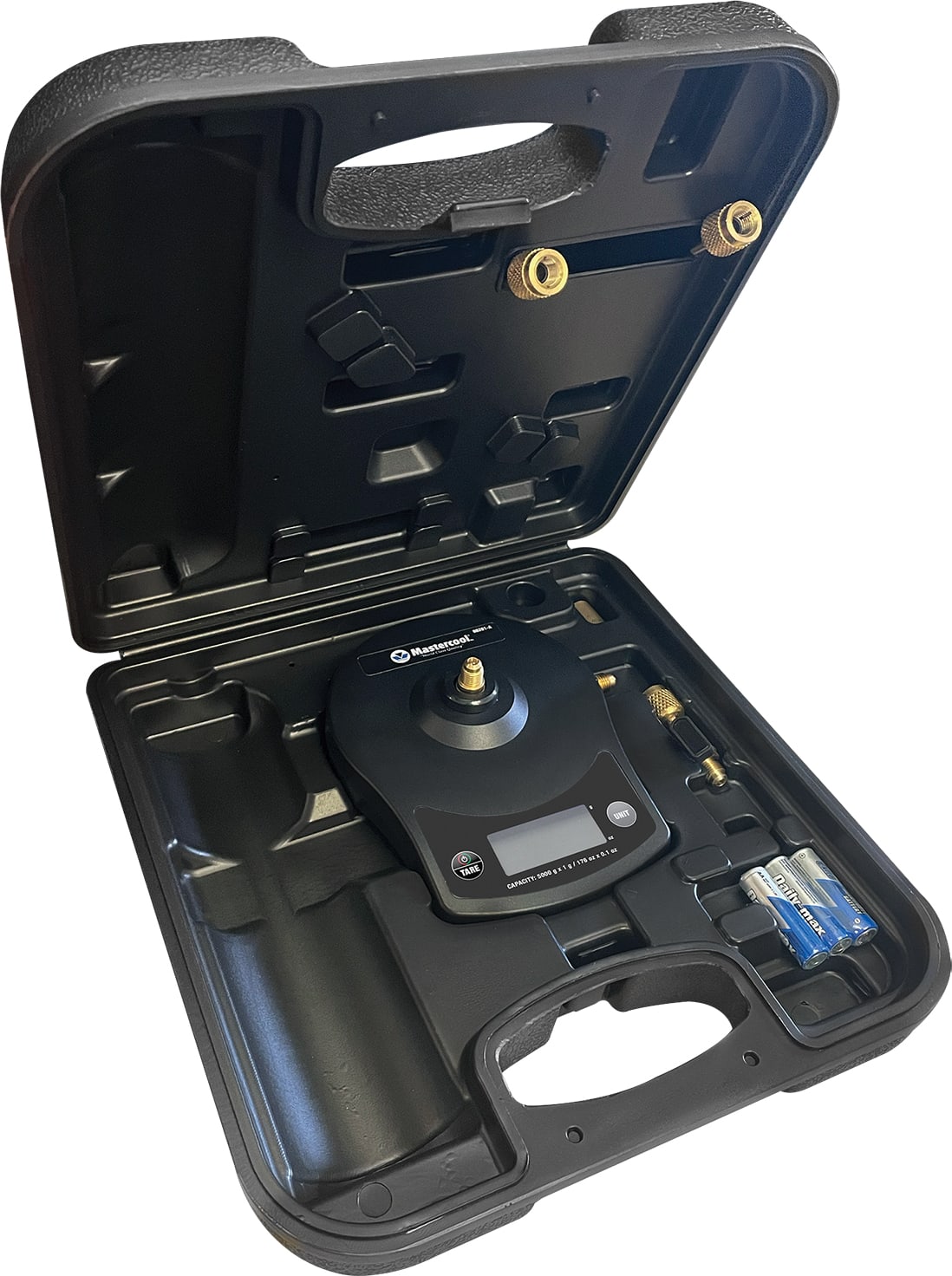 Mastercool 98202-A - High Precision Charging Scale for R600a and R290 with Plastic Case