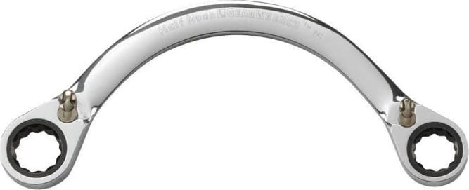GEARWRENCH 9841D Double Box Wrench, Half Moon, Reversible, 3/8' x 7/16', 72 Tooth, 12 Points
