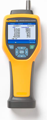 Fluke 985-REFURB Discontinued Products - Style (IAQ): Portable, Minimum Particle Size: 0.3 microns, No. of Channels: 6