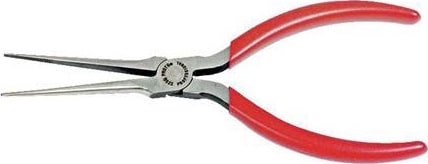 Proto J223G - Pliers, Needle Nose, Serrated Jaw, 6-1/8' OAL, Plain Grip Handle, Steel