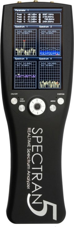 Aaronia Spectran HF-80200 V5 Real-Time Handheld Spectrum Analyzer (9kHz - 20GHz)