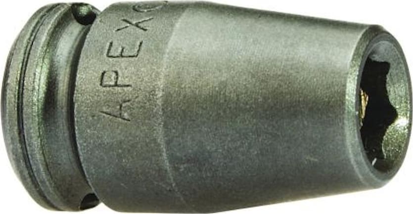 Apex Bits-Torque M-5MM11 - Standard Socket, 5mm Hex, 1/4' Square Drive, Magnetic, Metric, 22.2mm OAL