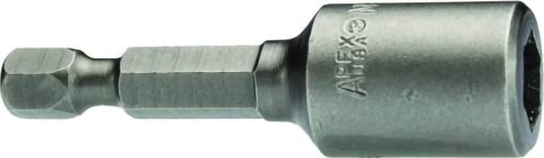 Apex Bits-Torque MDA-5.5MM - Hex Power Drive Nutsetter, 1/4' Drive, Magnetic, 5.5mm Socket, 44.5mm OAL