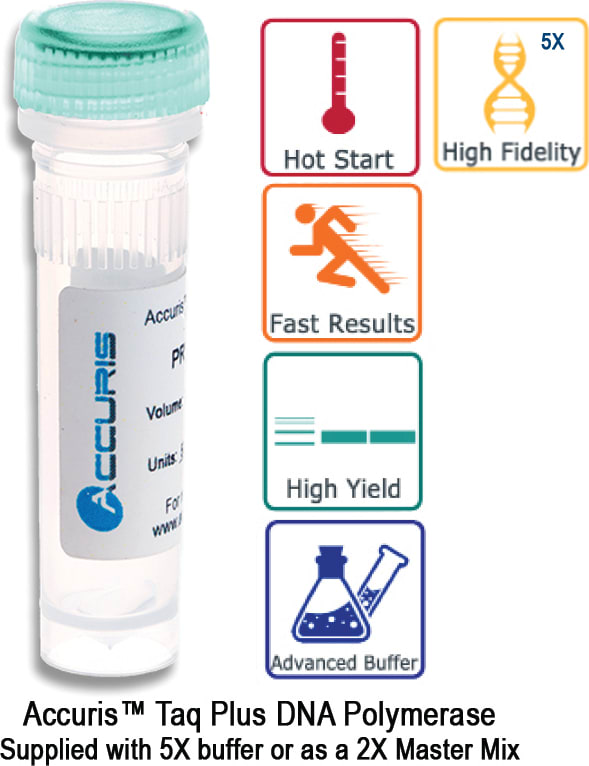 Accuris PR1001-TP-1000 - Taq Plus Master Mix, 2X Conc., 1000 Reactions
