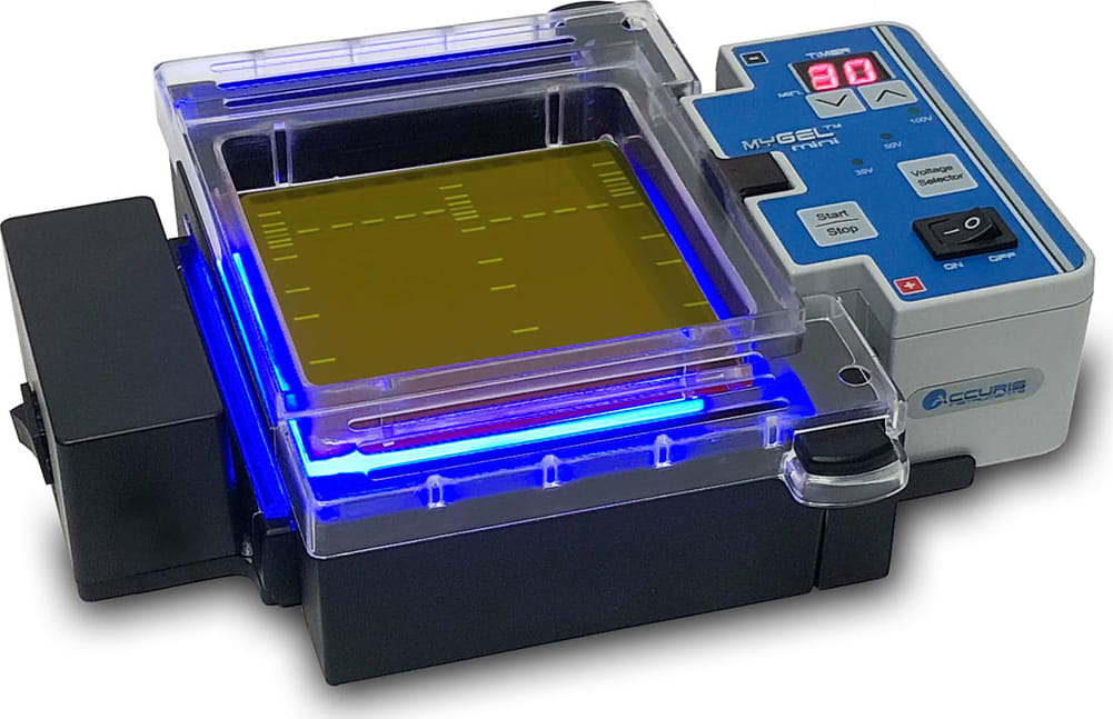 Accuris E1201 - myGel InstaView Complete Electrophoresis System with Blue LED Illuminator
