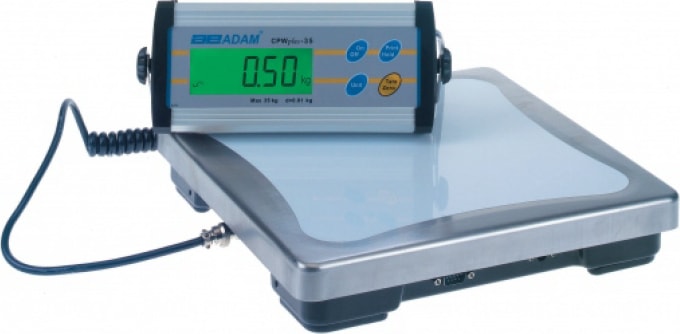 Adam Equipment CPWplus 15 - 33lb/15kg, 0.01lb/5g CPWplus Bench Scales