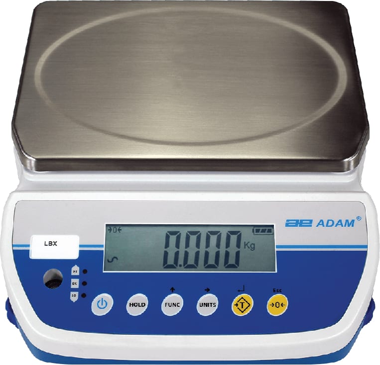 Adam Equipment LBX 12 - Latitude Compact Bench Scale, 25lb / 12kg
