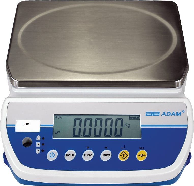 Adam Equipment LBX 3 - Latitude Compact Bench Scale, 6lb / 3kg