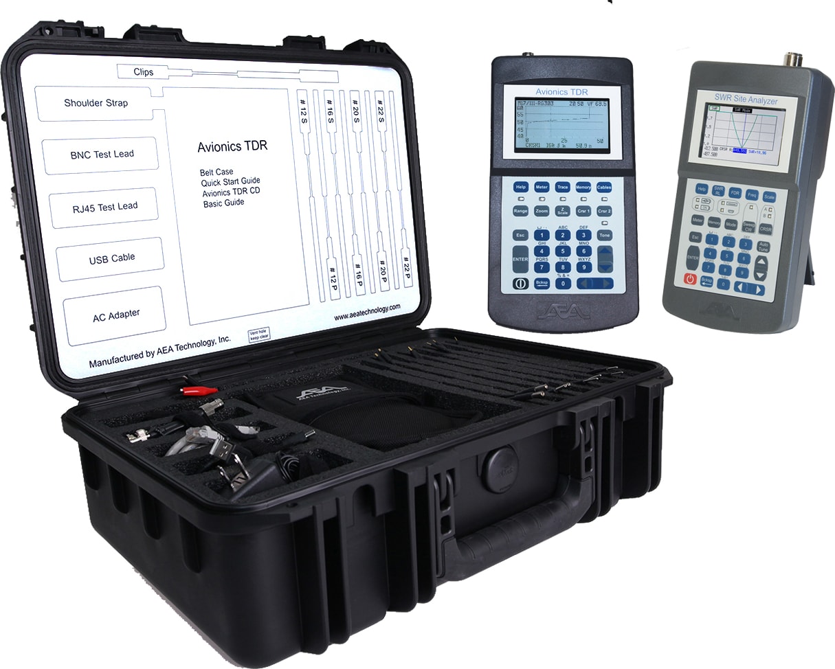 AEA TDR SWR Site Analyzer Kit Time Domain Reflectometer and SWR Site Analyzer