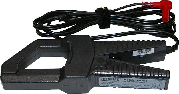 AEMC MD301 - AC Current Probe (Lead - 1mVDC/AAC - 500A max)