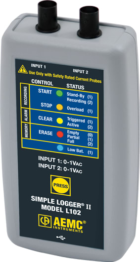 AEMC L102 - Simple Logger II AC Current Logger