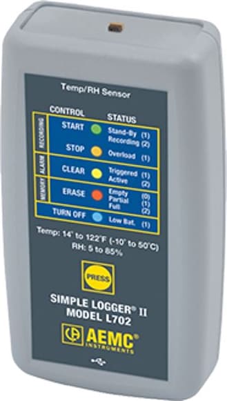 AEMC L702 - Thermocouple Logger