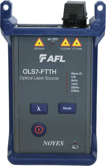 AFL OLS7-FTTH-FC - Laser Light Source (1310/1490/1550), FC Connector