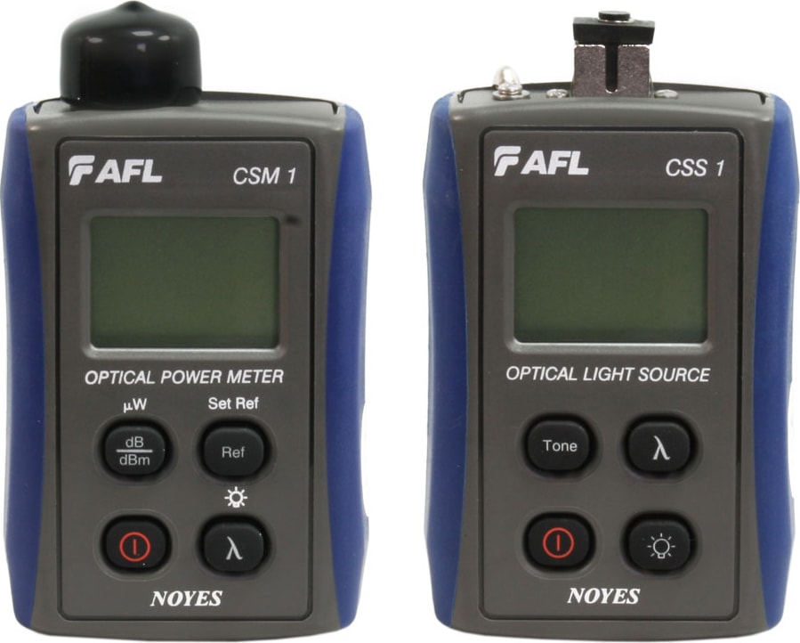 AFL CKM-2 - Contractor Series Optical Loss Test Kit (850/1300), SC Connector (FIXED)