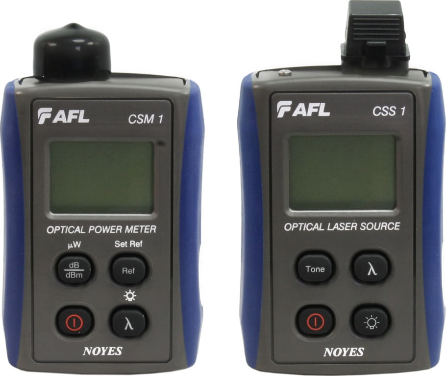 AFL CKS-3-FC - Contractor Series Optical Loss Test Kit (1310/1550), FC Connector