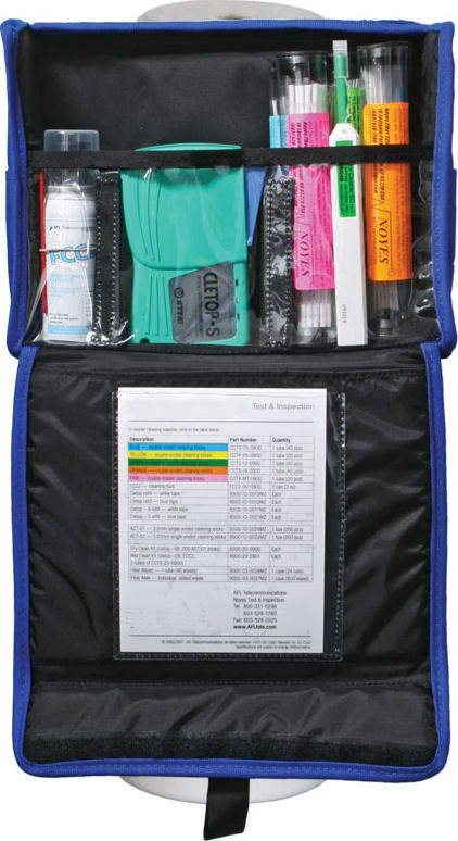 AFL FCP1-00-0900 - Wall/Rack Mountable Fiber Optic Cleaning Kit Cleaning Kit