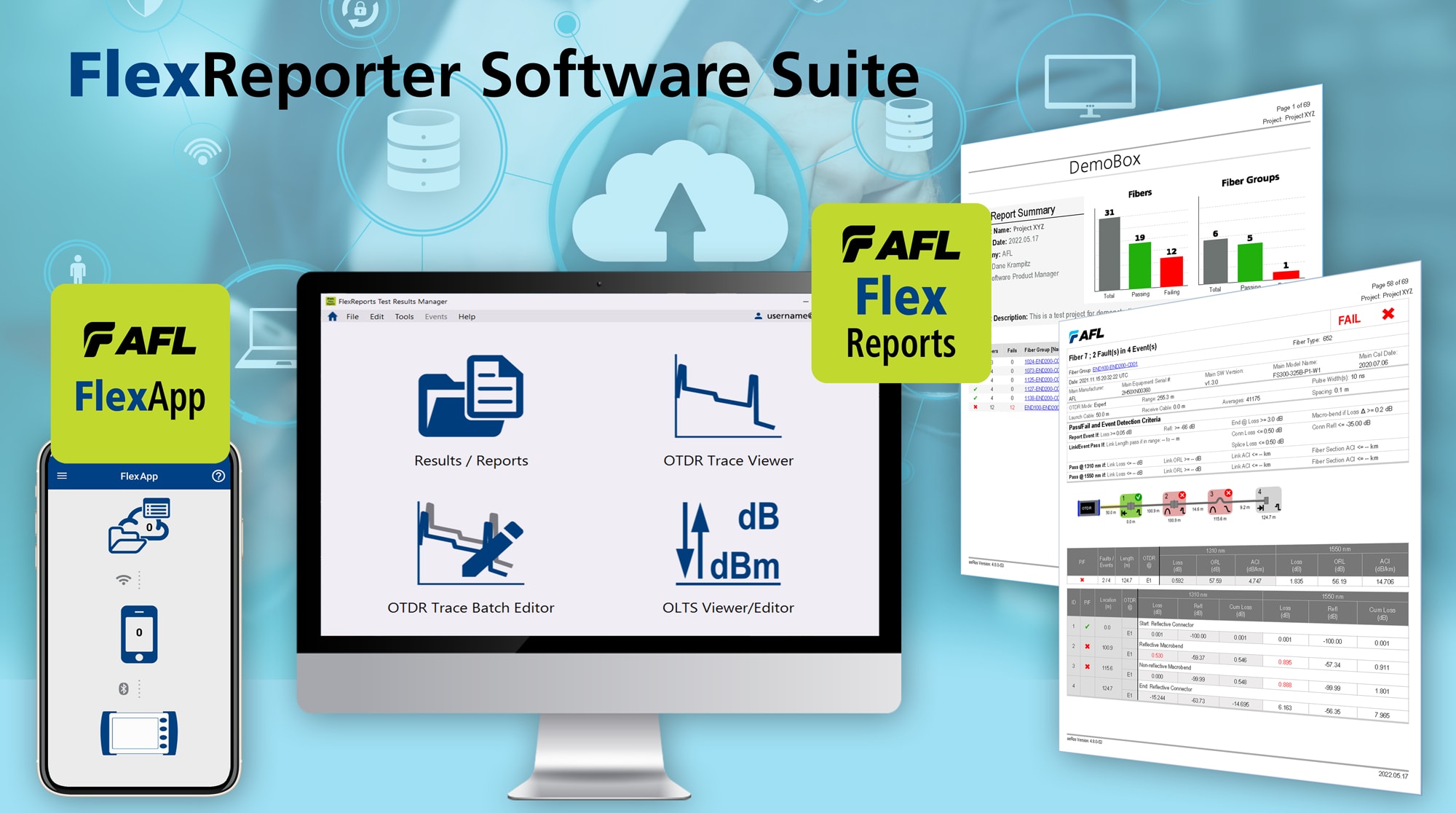 AFL RPTS-UP-TRM3-1 - FlexReports Advanced, One Seat, Upgrade from TRM 3 Adavanced, on USB
