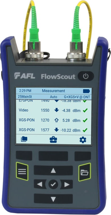 AFL FlowScout PON - Optical Power Meter