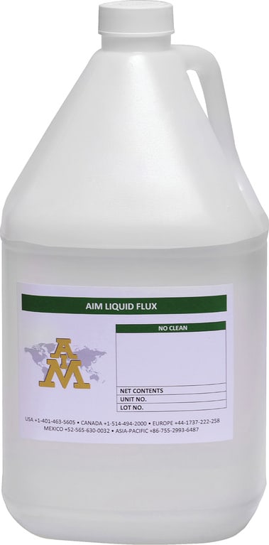 AIM Solder FX16 - Soldering Flux, No-Clean, Liquid, 1 Gal