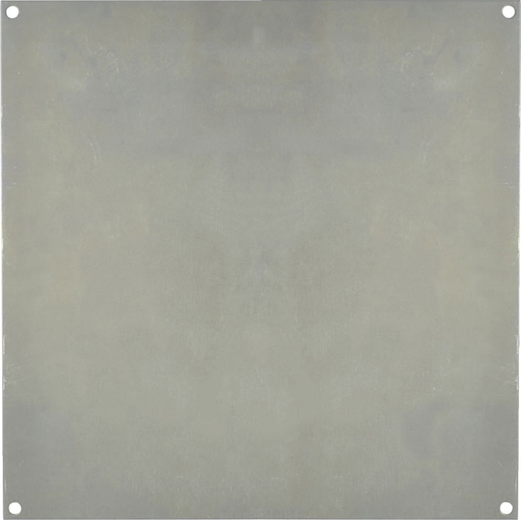 Allied Moulded PG122 Galvannealed Steel Back Panel for use with 12'x12' Enclosures