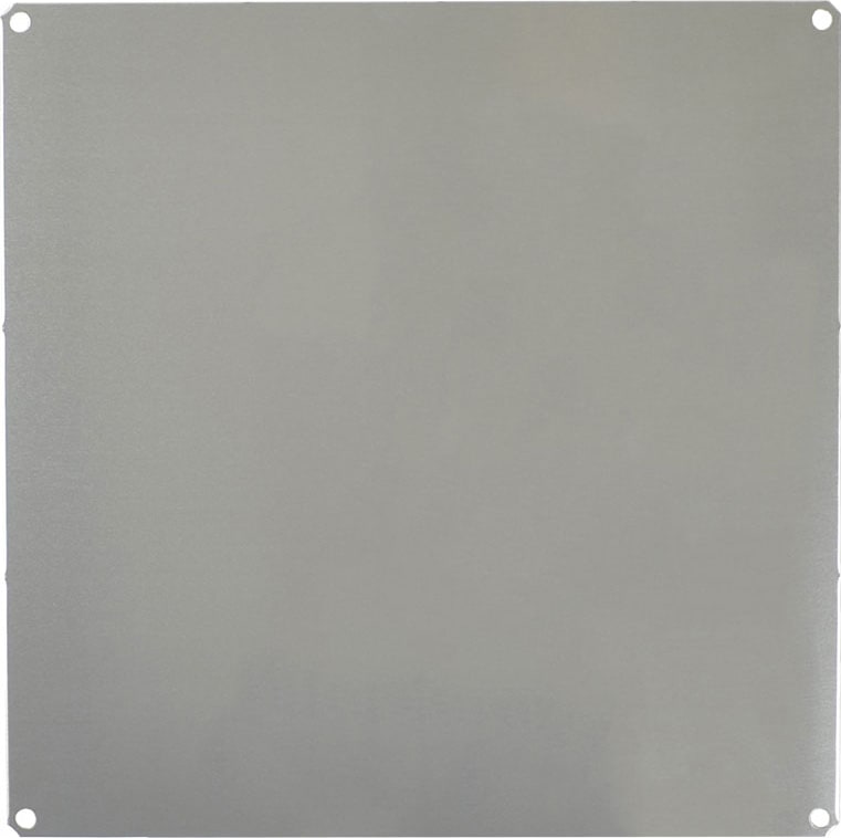 Allied Moulded PLA122 Aluminum Back Panel for use with 12'x12' Enclosures