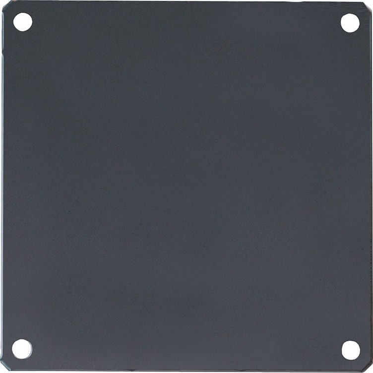 Allied Moulded PLPVC66 Polyvinyl Chloride Back Panel for use with 6'x6' POLYLINE Enclosures