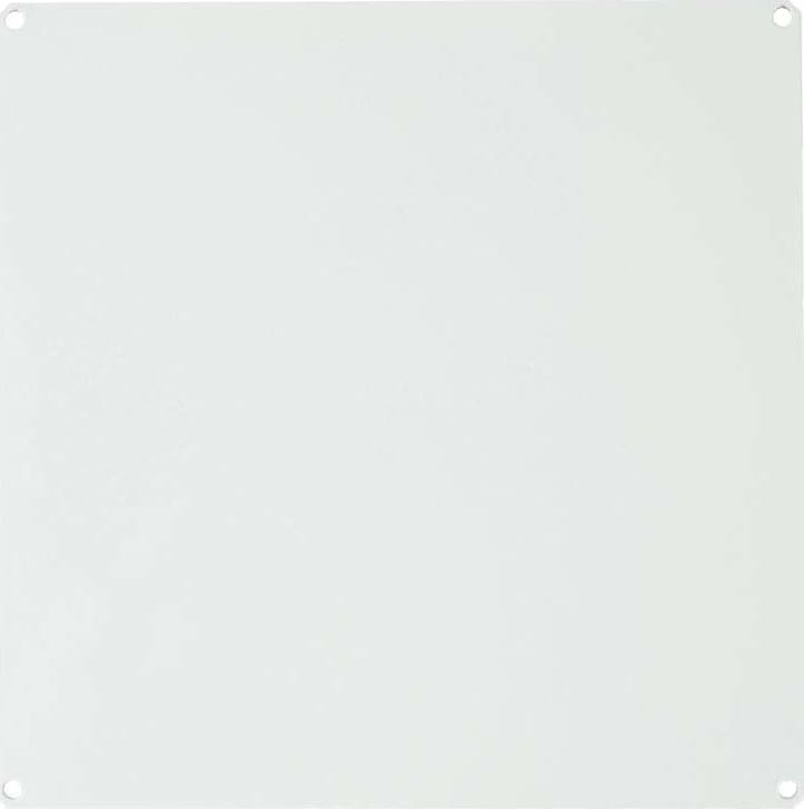 Allied Moulded PLL1212 - White Painted Carbon Steel Back Panel for use with 12'x12' Enclosures
