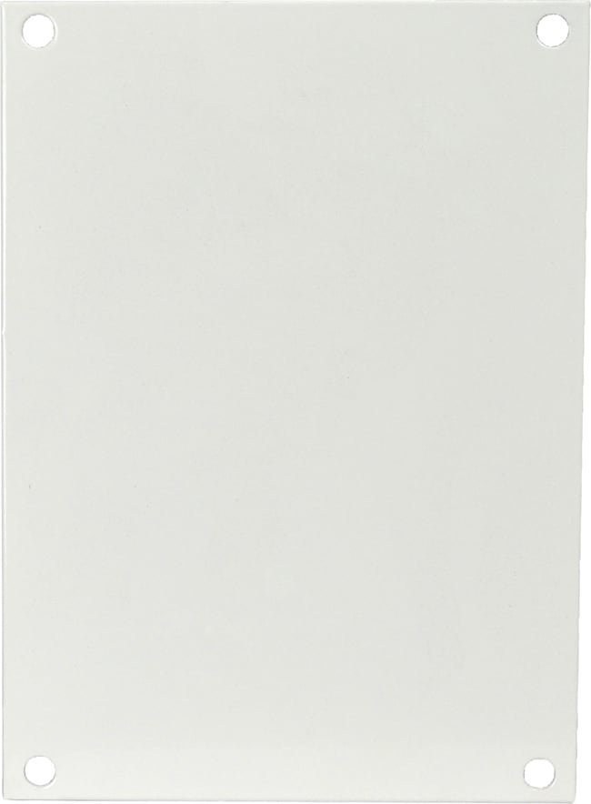 Allied Moulded PL120 White Painted Carbon Steel Back Panel for AMP1206